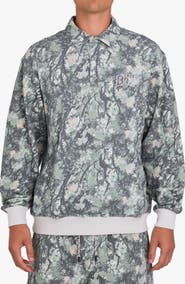 Bad Birdie French Terry Long Sleeve Polo