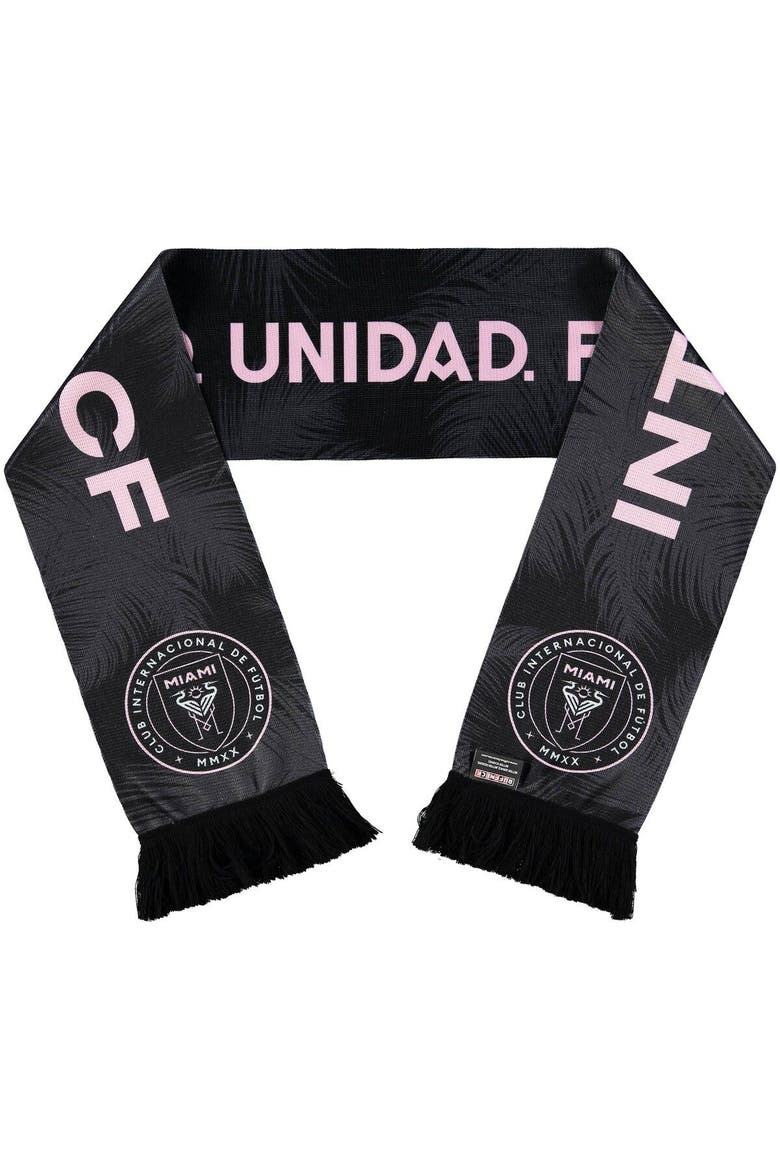 Inter Miami CF Jersey Hook Scarf, Alternate, color, Black
