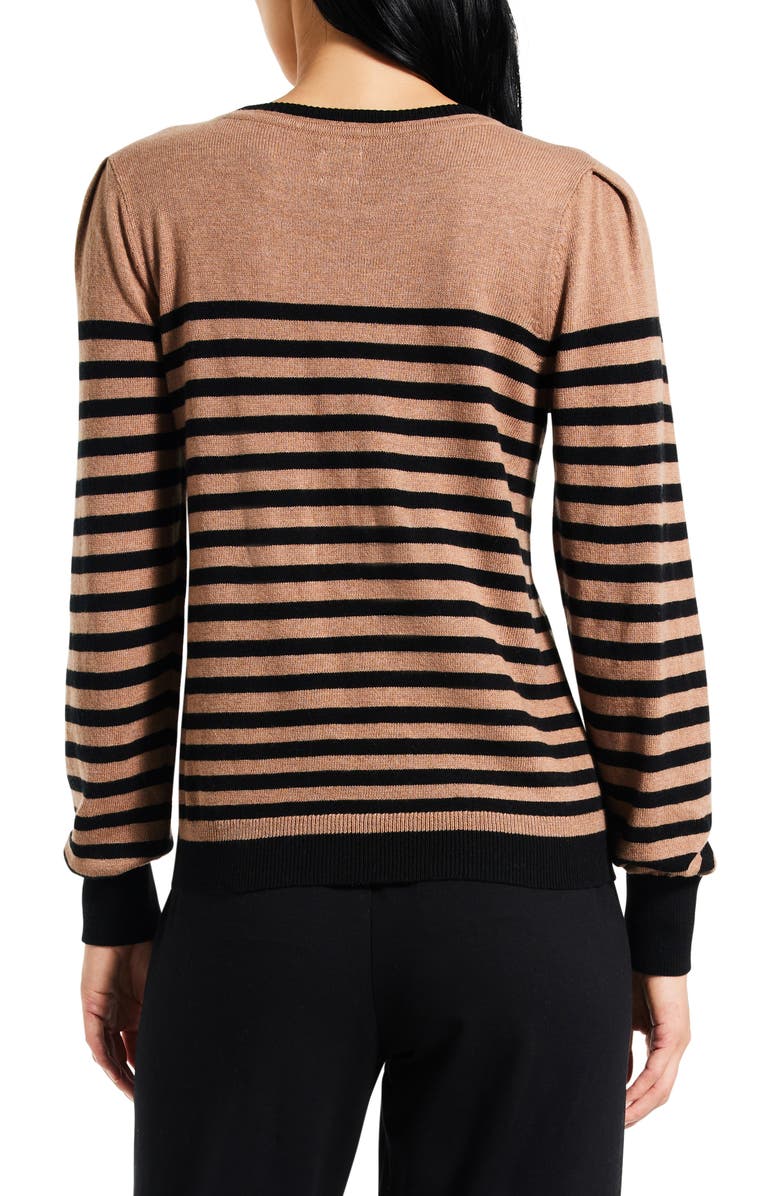 NIC+ZOE Stripe Sweater, Alternate, color, 