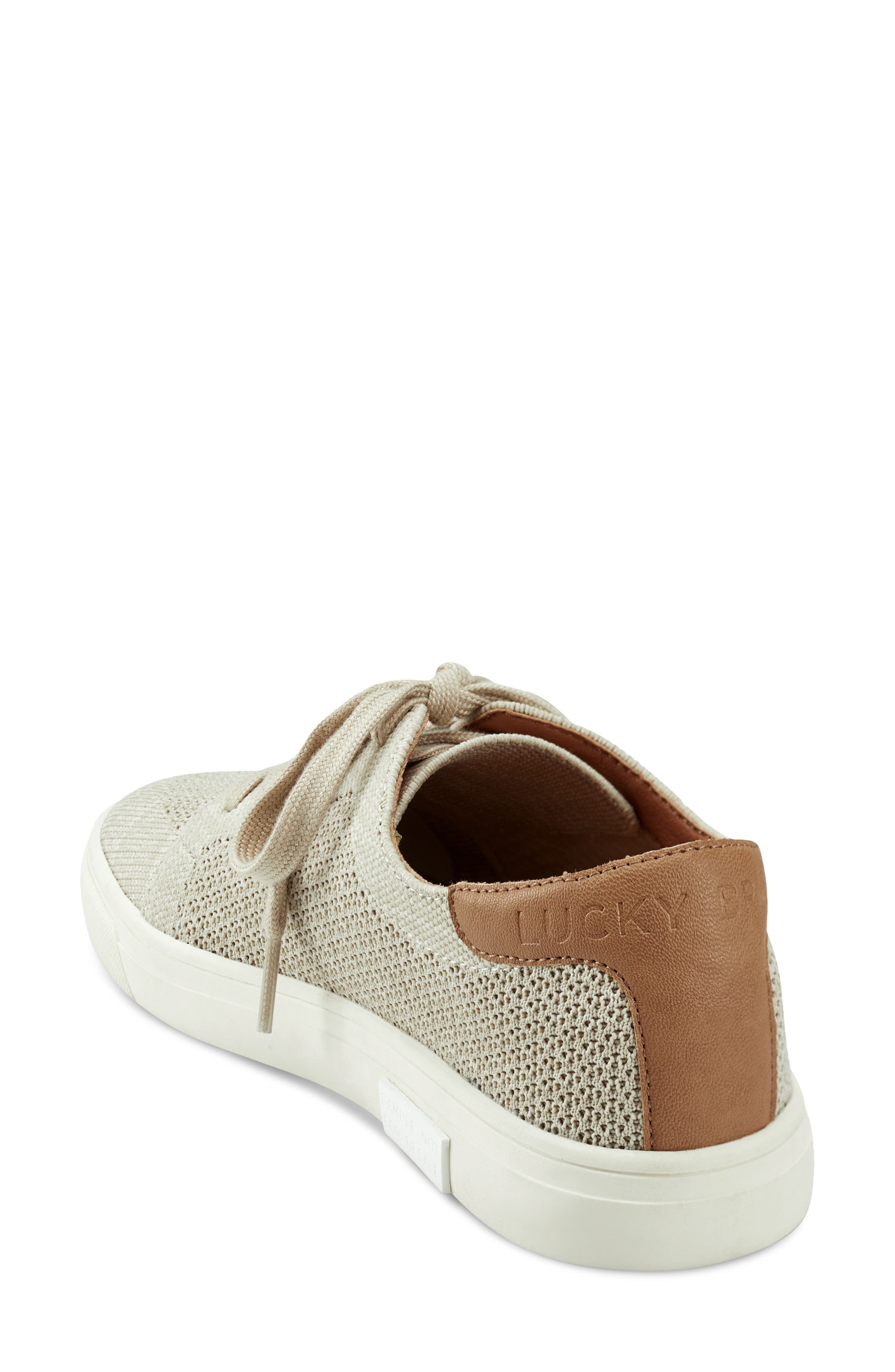 Lucky Brand Leigan Sneaker, Alternate, color, Stucco Fabric