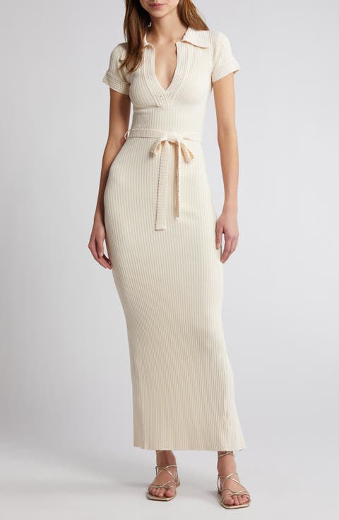 Rib Pencil Dress