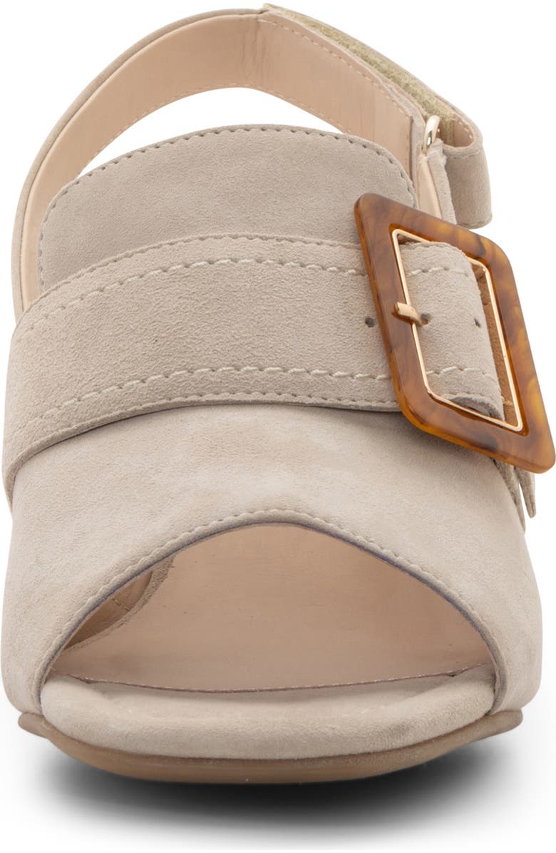ara Bruges Slingback Sandal, Alternate, color, Sand Suede