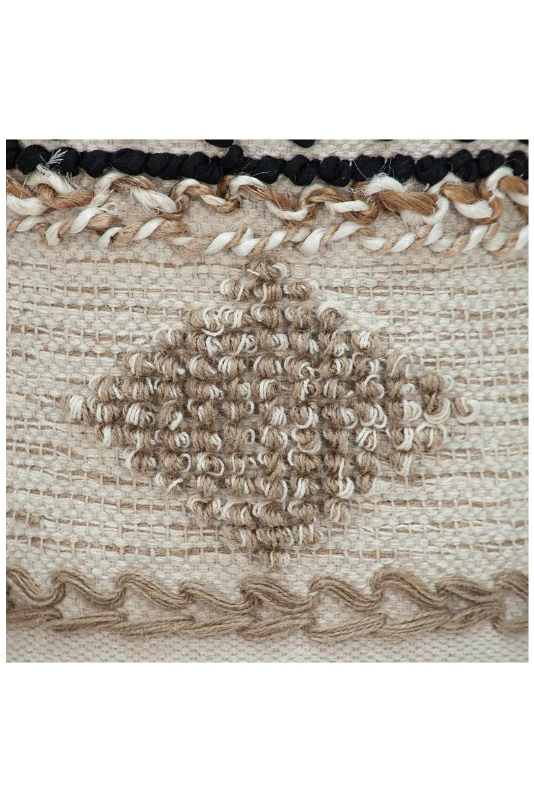 Bohemian Foot Stool, Alternate, color, BEIGE