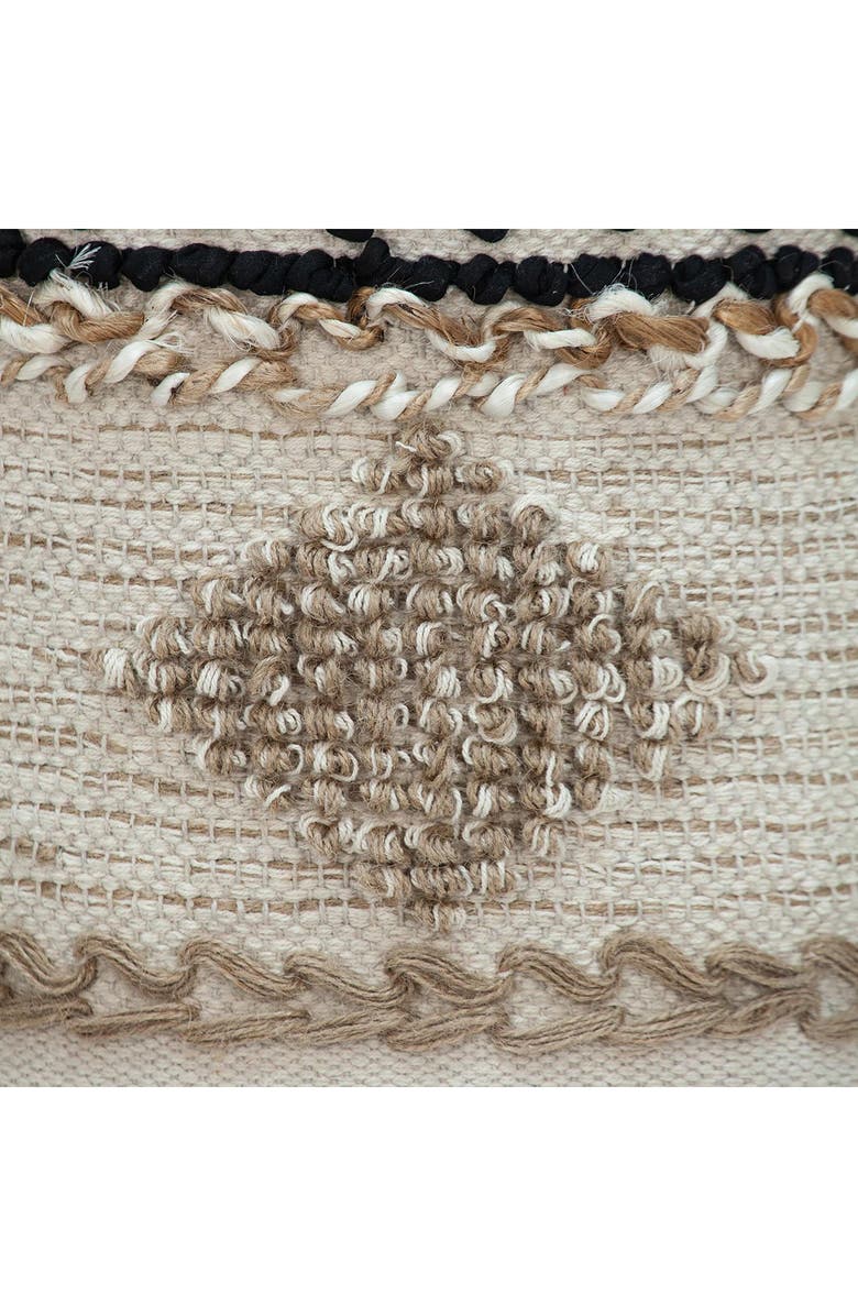 PARKLAND COLLECTION Bohemian Foot Stool, Alternate, color, Beige