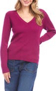 Karen Kane Rib V-Neck Sweater