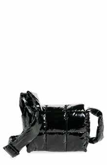 Mini Porter Quilted Recycled Nylon Messenger Bag