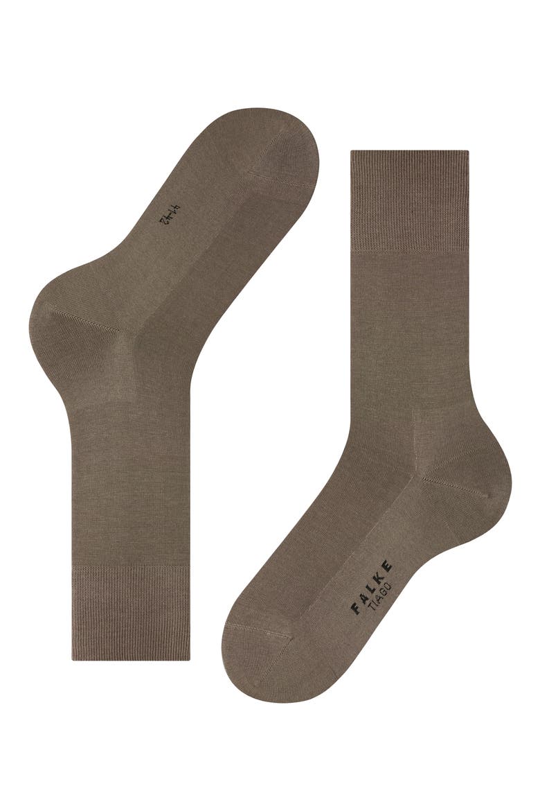 Tiago Organic Cotton Dress Socks, Alternate, color, VULCANO