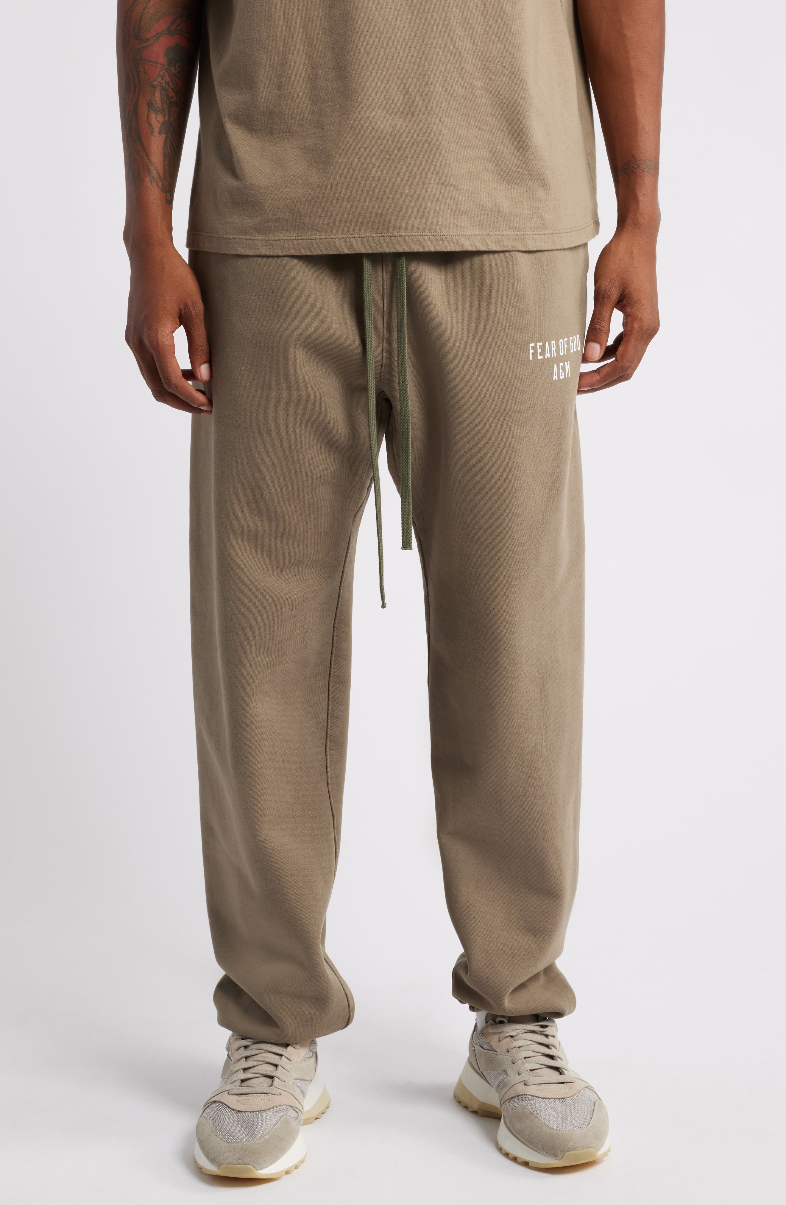 essentials box logo pants