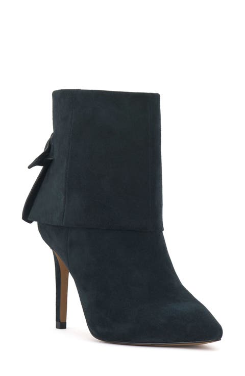 Kresinta Foldover Cuff Pointed Toe Bootie (Women)