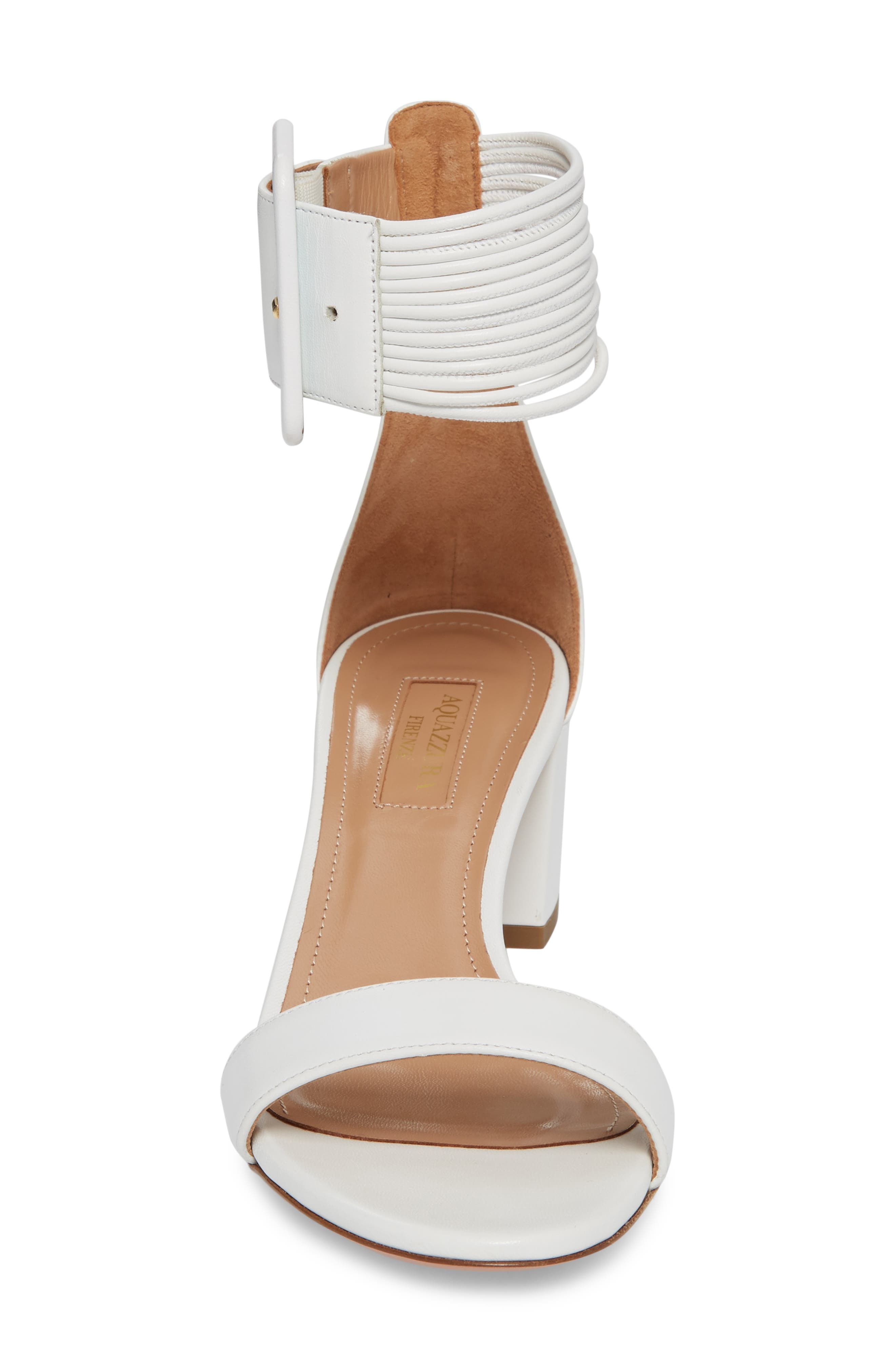 Aquazzura Casablanca Ankle Cuff Sandal, Alternate, color, 