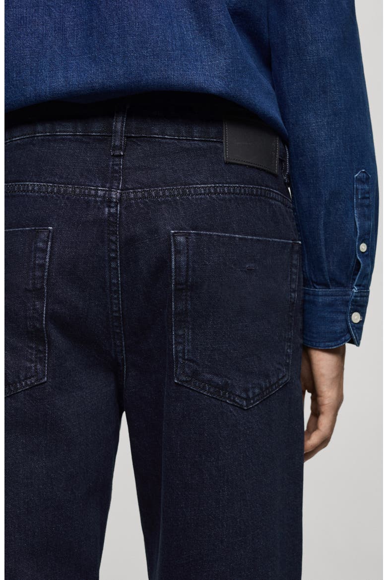 Relaxed Fit Jeans, Alternate, color, DARK BLUE