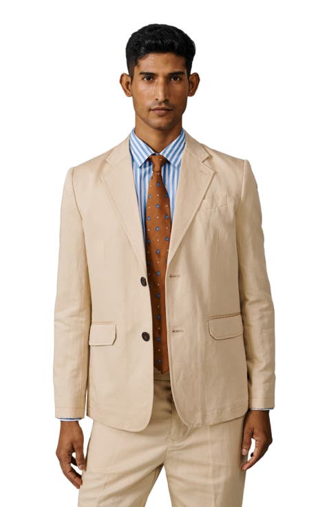 Pasmore Tailored Linen Blend Blazer