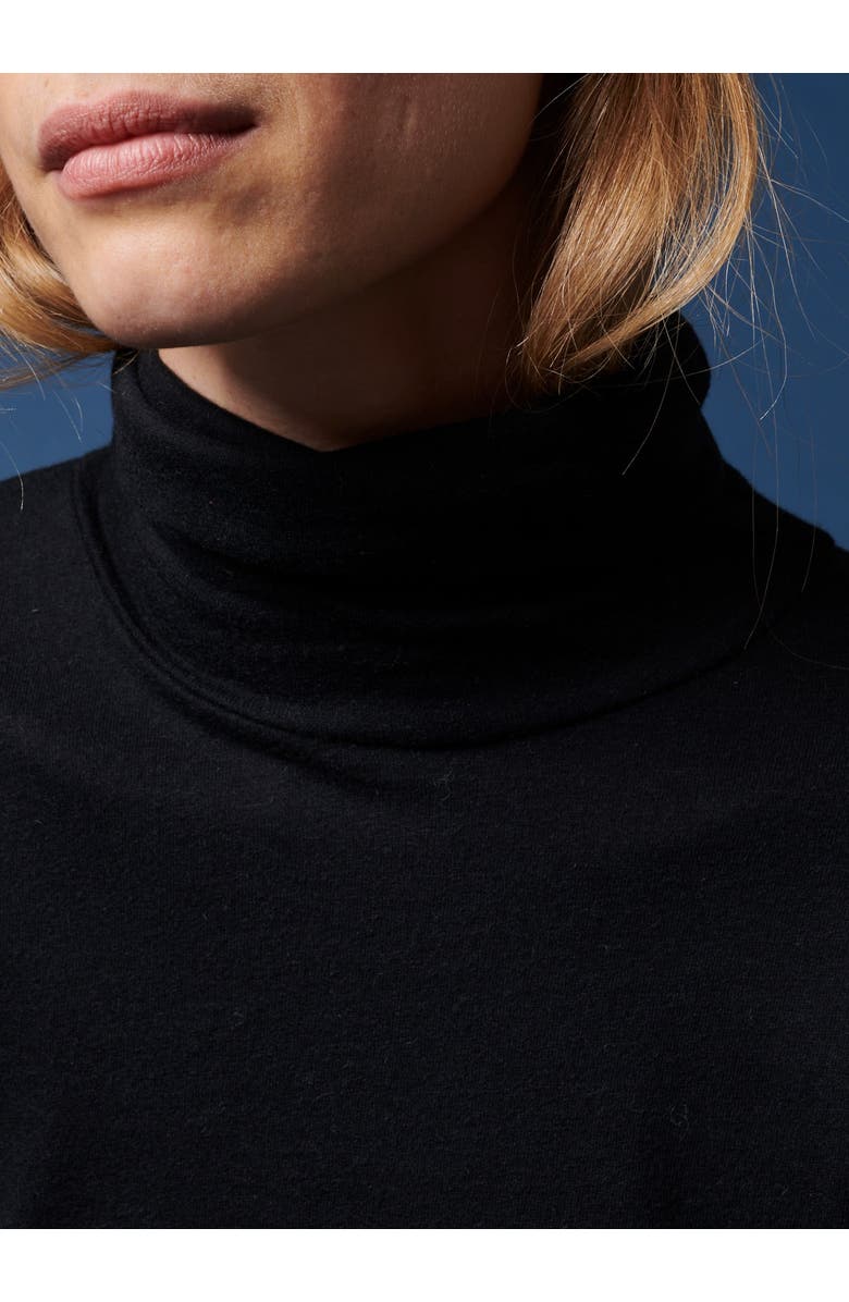 Majestic Filatures Soft Touch Long Sleeve Turtleneck, Alternate, color,