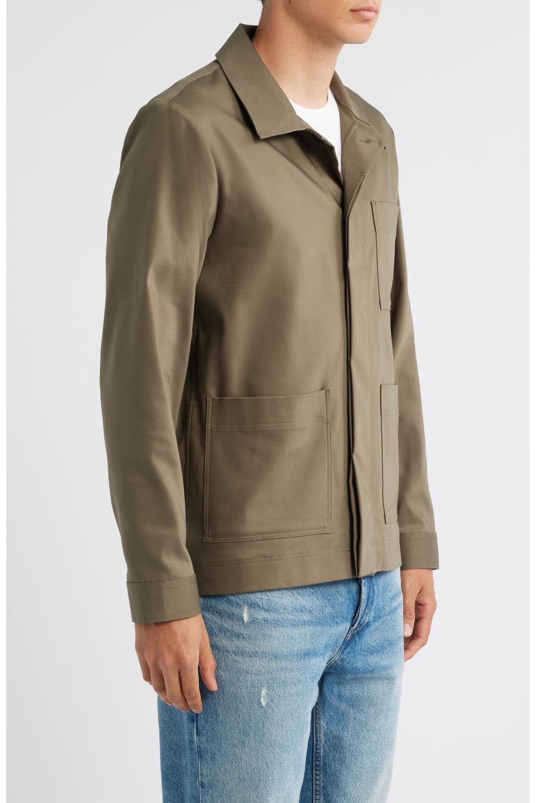 Gabe 1710 Twill Chore Jacket, Alternate, color, CAPERS