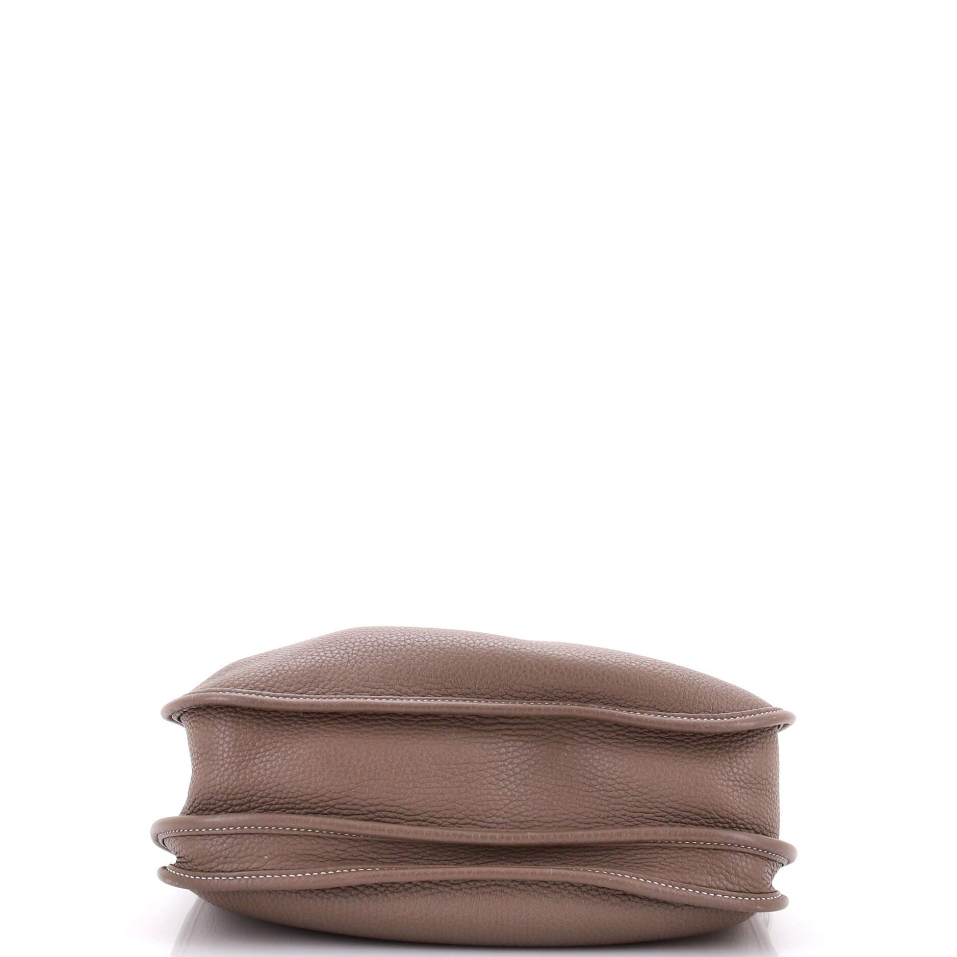 Pre-Owned Hermes Evelyne Bag Gen III Clemence PM, Alternate, color, Etoupe