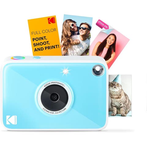 Printomatic+ Instant Camera 10MP, RGB LED, Prints Zink 2x3 Photos