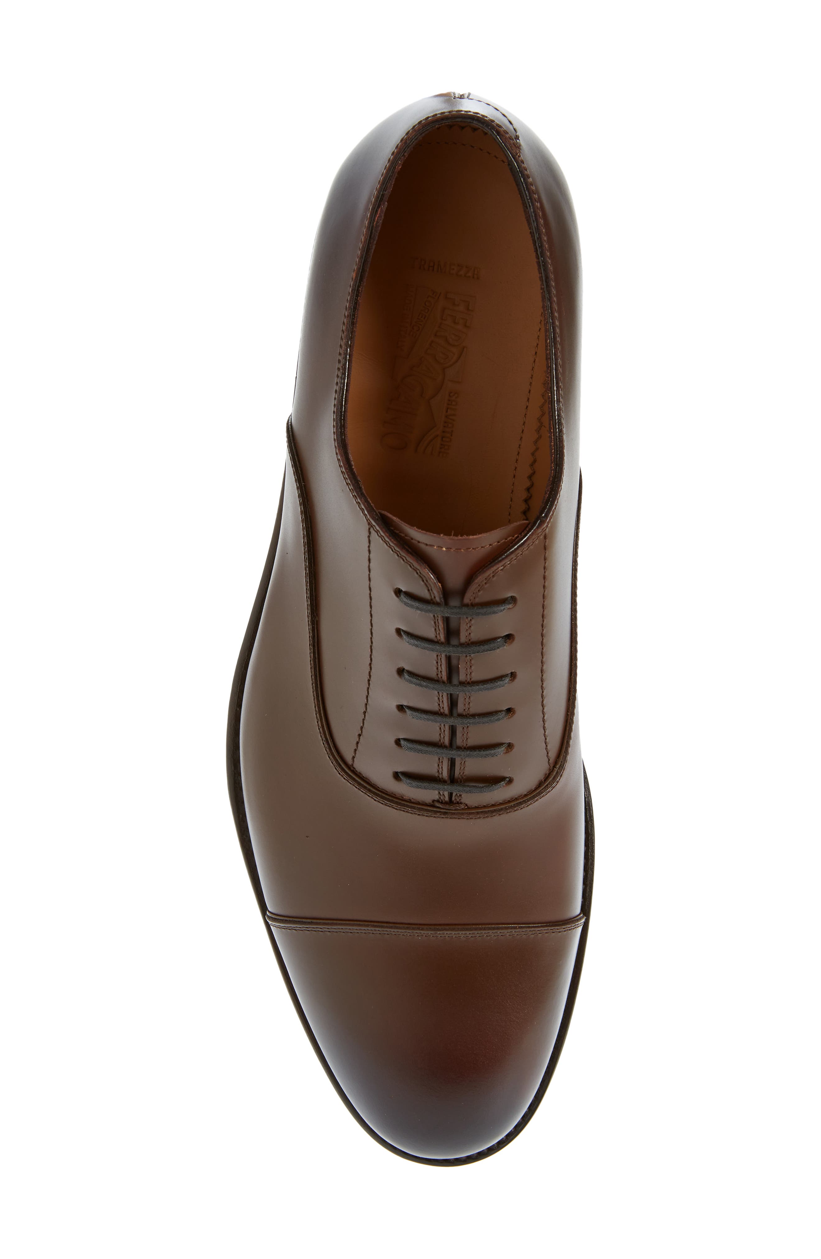 FERRAGAMO Fabian Cap Toe Oxford, Alternate, color, 