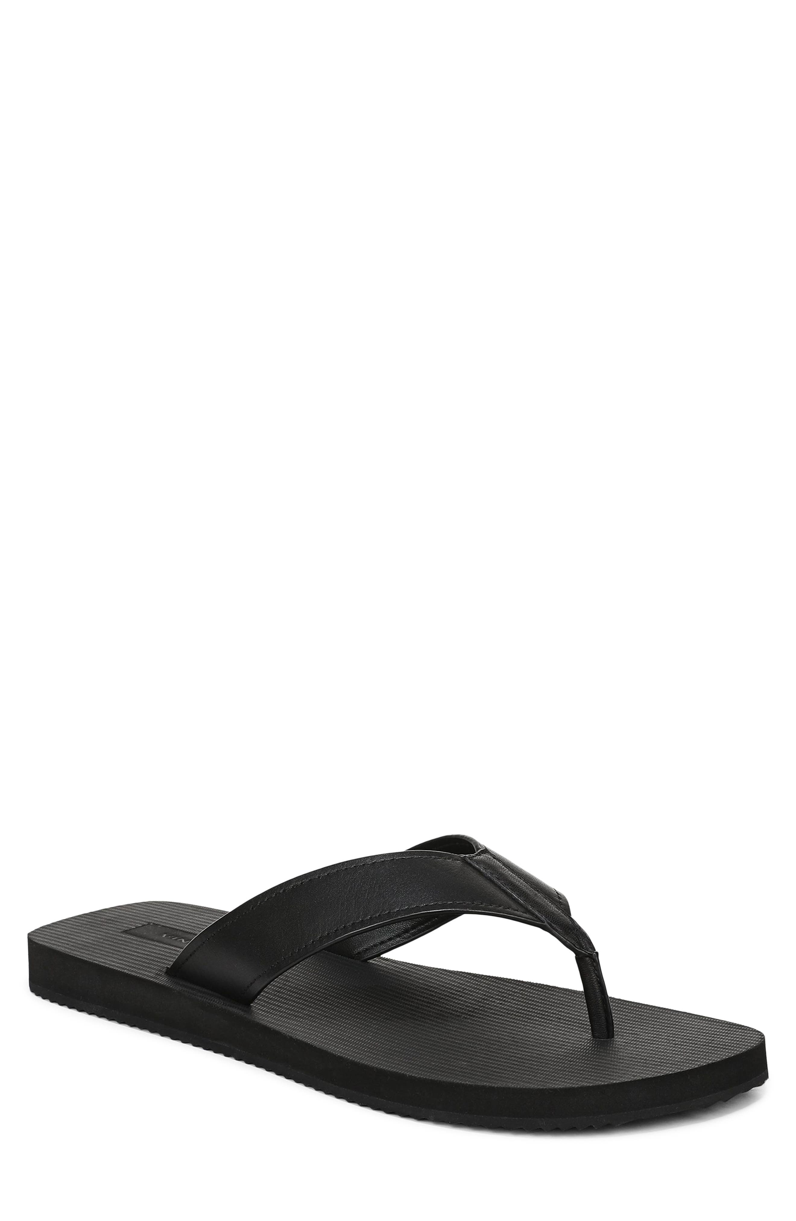 Vince Fiji Leather Flip Flop, Main, color, 