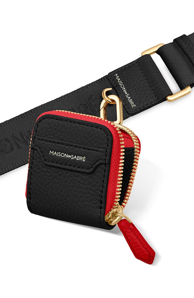 MAISON de SABRÉ The Utility Strap, Alternate, color, Rouge Noir