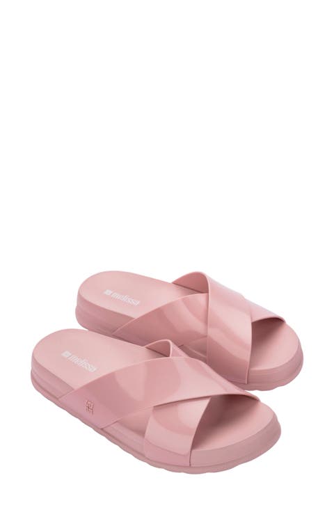 Cozy Cross Platform Slide Sandal (Women)