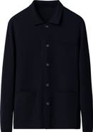 Eton Merino Wool Milano Knit Overshirt
