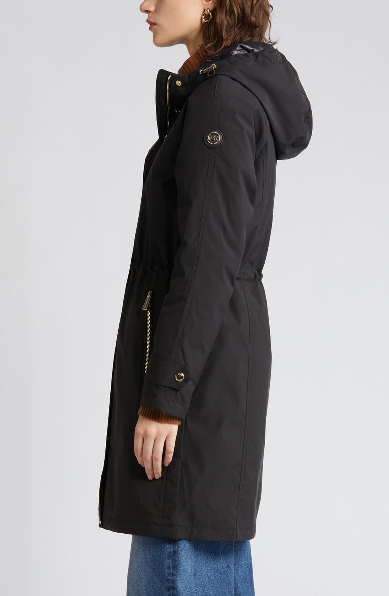 MICHAEL Michael Kors Water Resistant Quilted Coat, Alternate, color, 