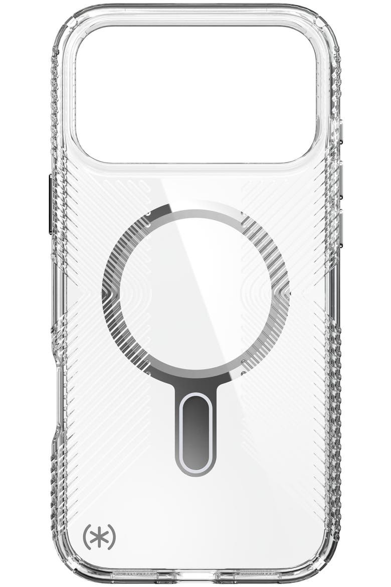Presidio Perfect Clear Grip Case with ClickLock for Apple iPhone 17 Pro Max, Main, color, CLEAR