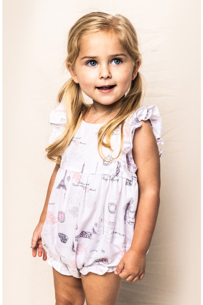 Paris Musings Romper, Alternate, color, WHITE