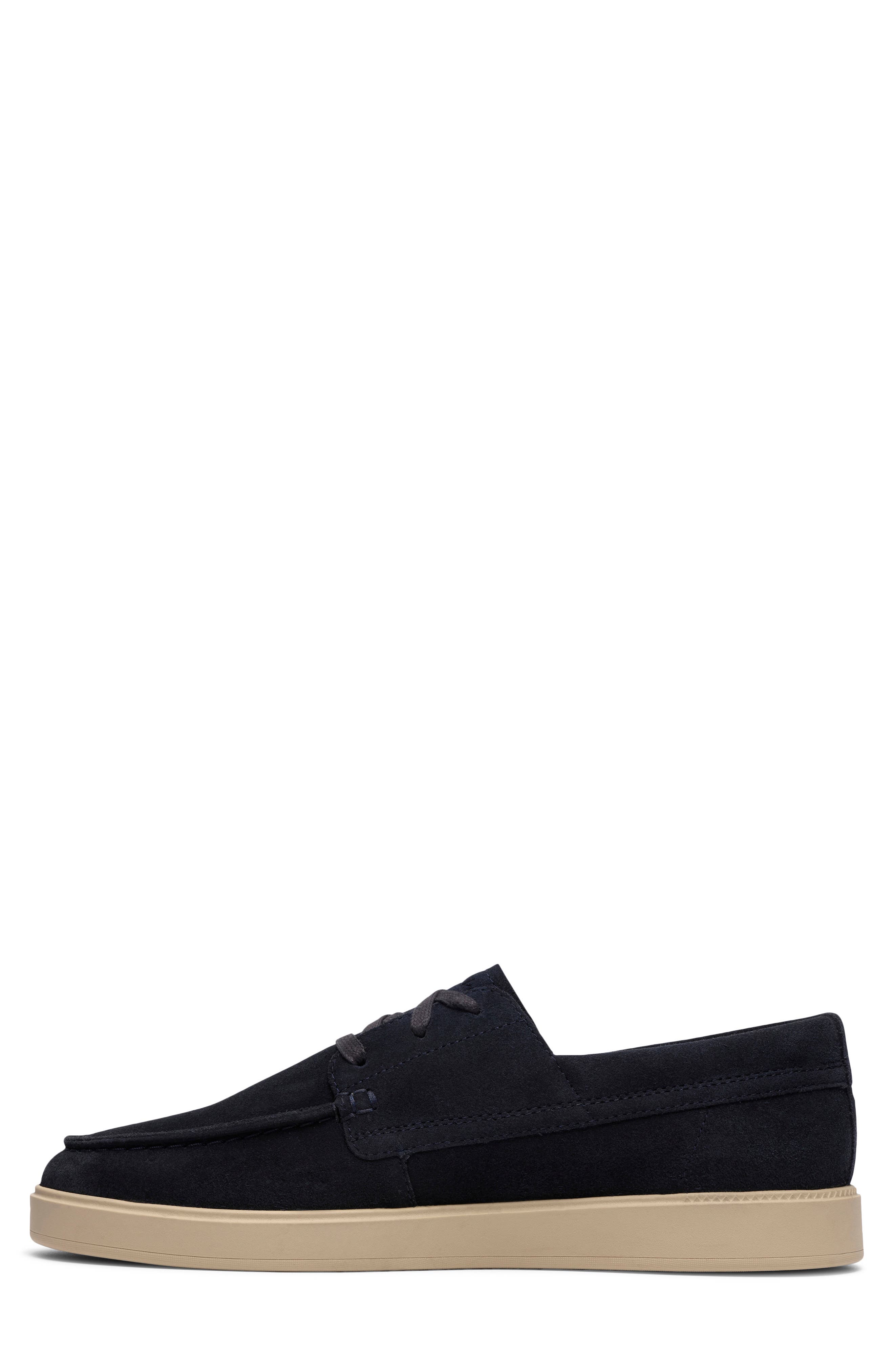 Lockford Boat Shoe, Alternate, color, NAVY SUEDE