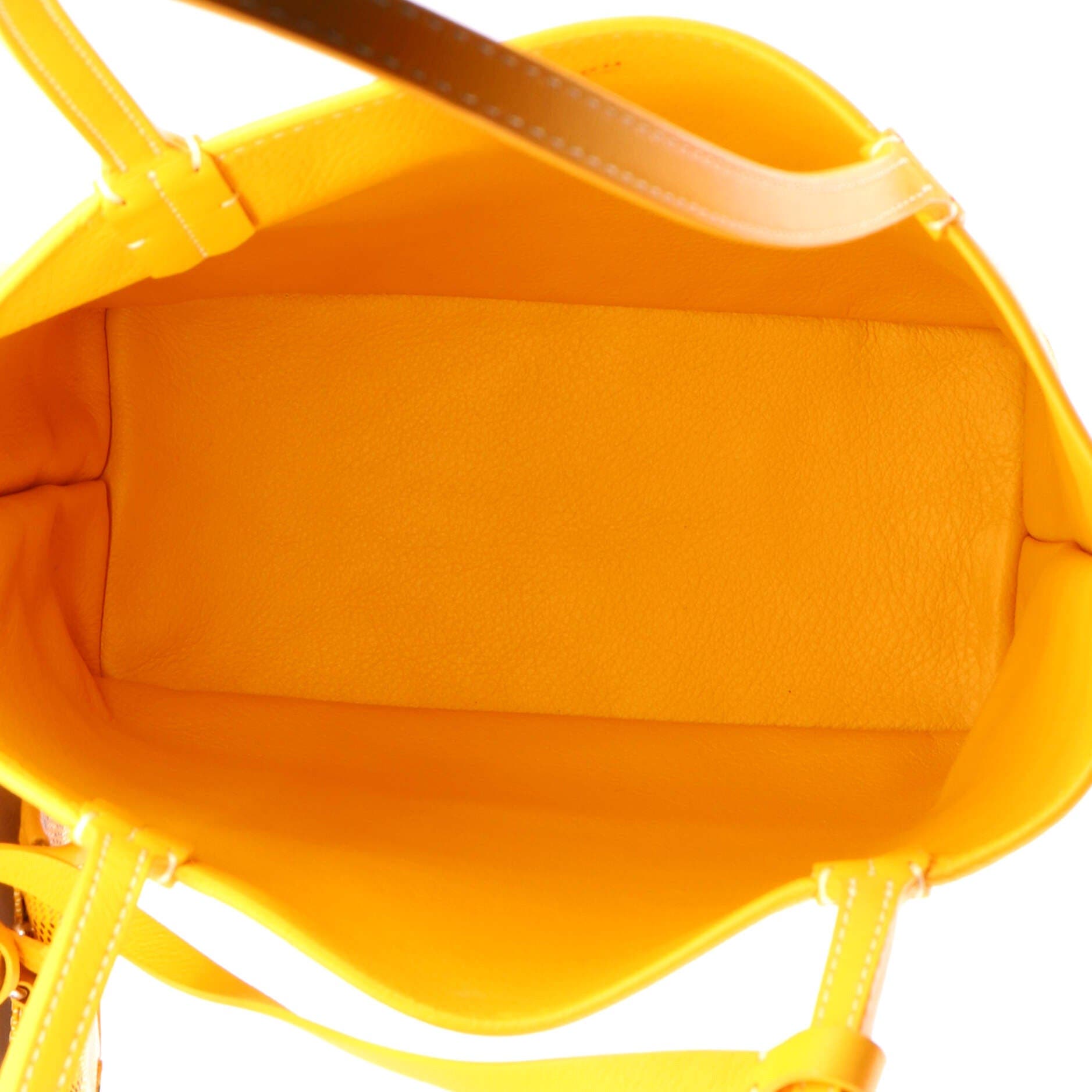 Pre-Owned Goyard Anjou Reversible Tote Coated Canvas Mini, Alternate, color, Orange