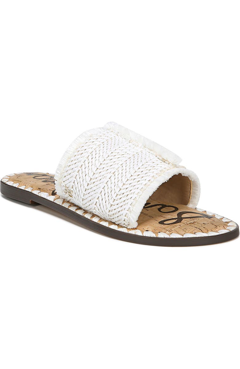 Sam Edelman Glenda Fringe Slide Sandal, Main, color,