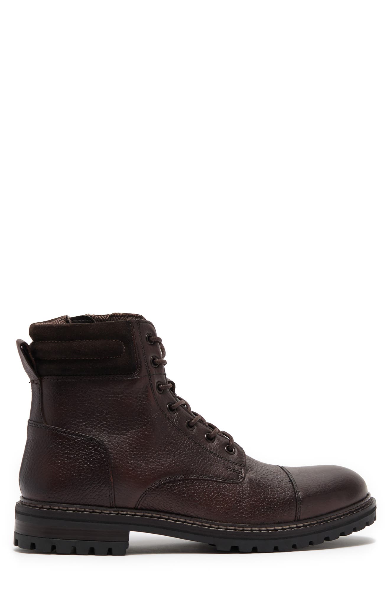CREVO Tamarack Leather Lug Sole Boot, Alternate, color, 