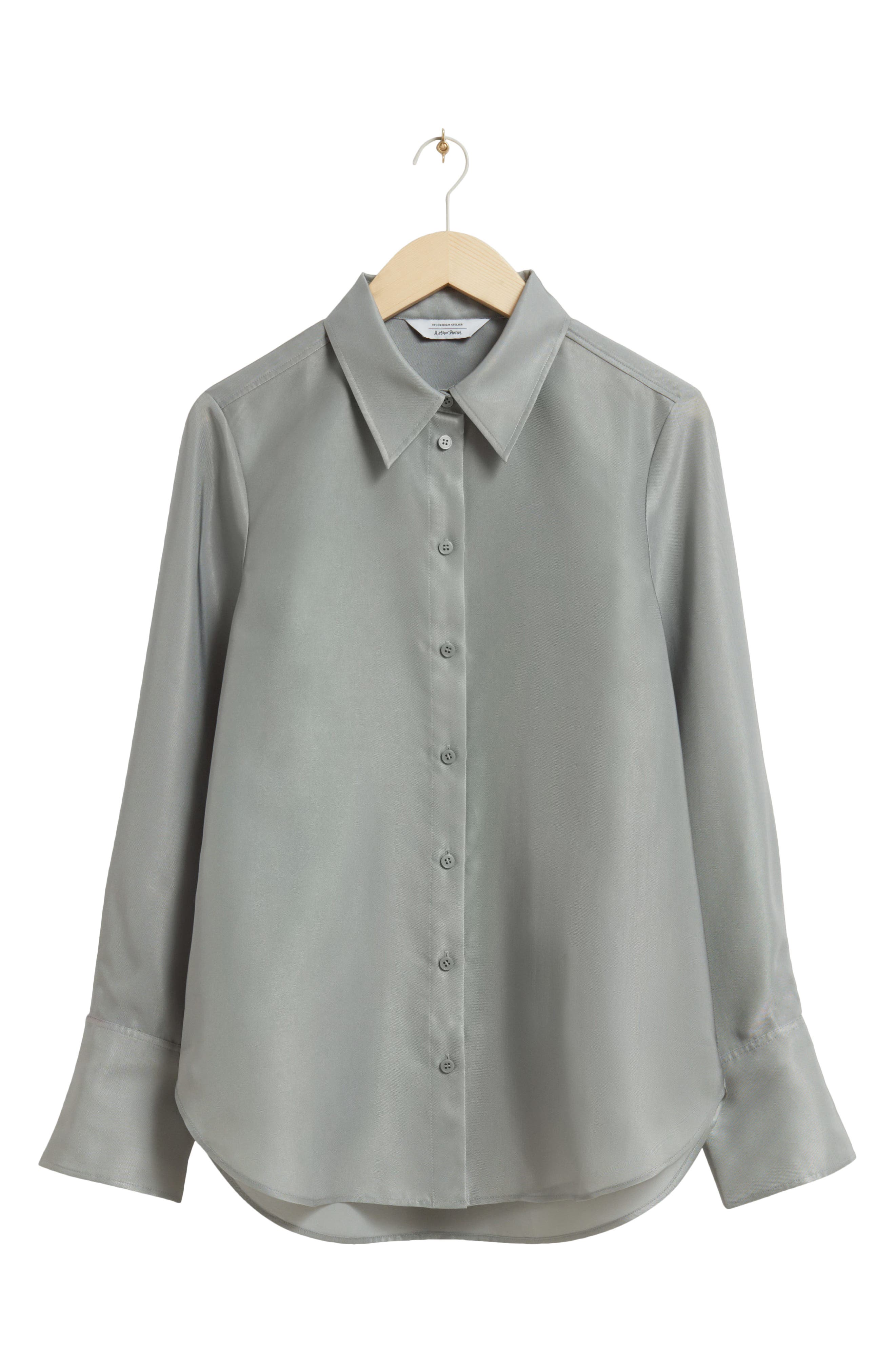 & Other Stories Oversize Button-Up Blouse (Women) | Nordstromrack
