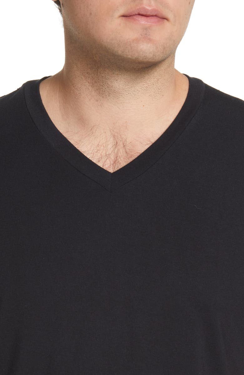 BEDFELLOW Men's V-Neck Pajama T-Shirt, Alternate, color, 