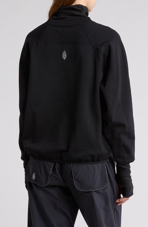 Free People Keepin Cozy Run Pullover In Black