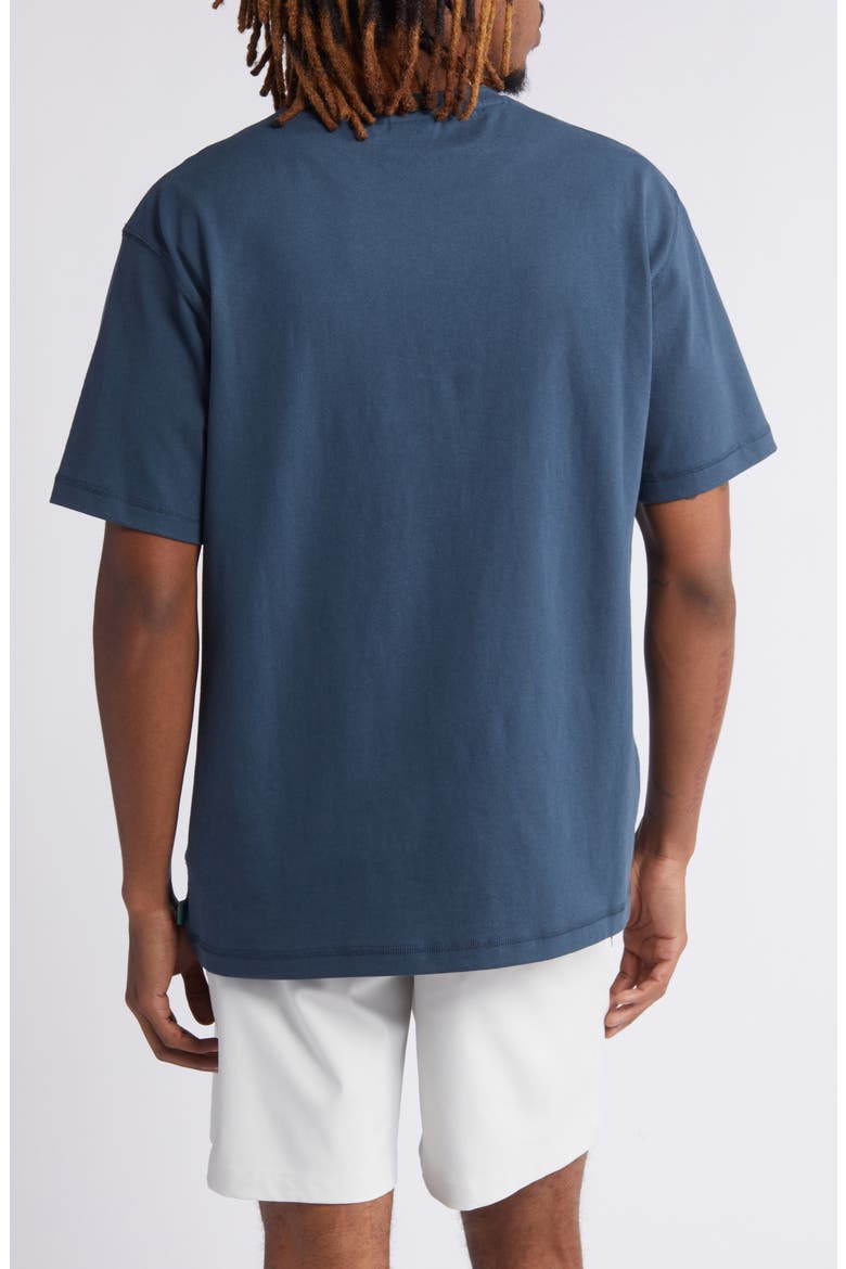 x PUMA Script Cotton Graphic T-Shirt, Alternate, color, DARK NIGHT