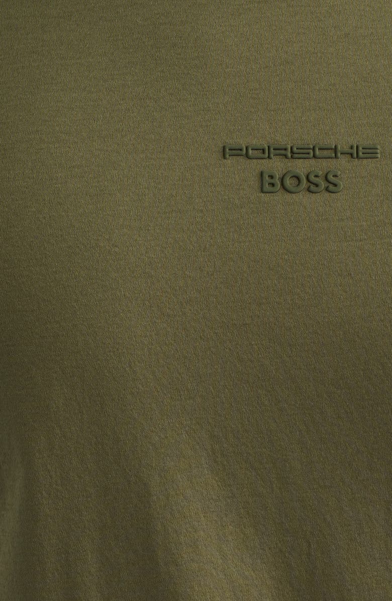 BOSS Porsche Spirit 70 Cotton T-Shirt, Alternate, color, Open Green