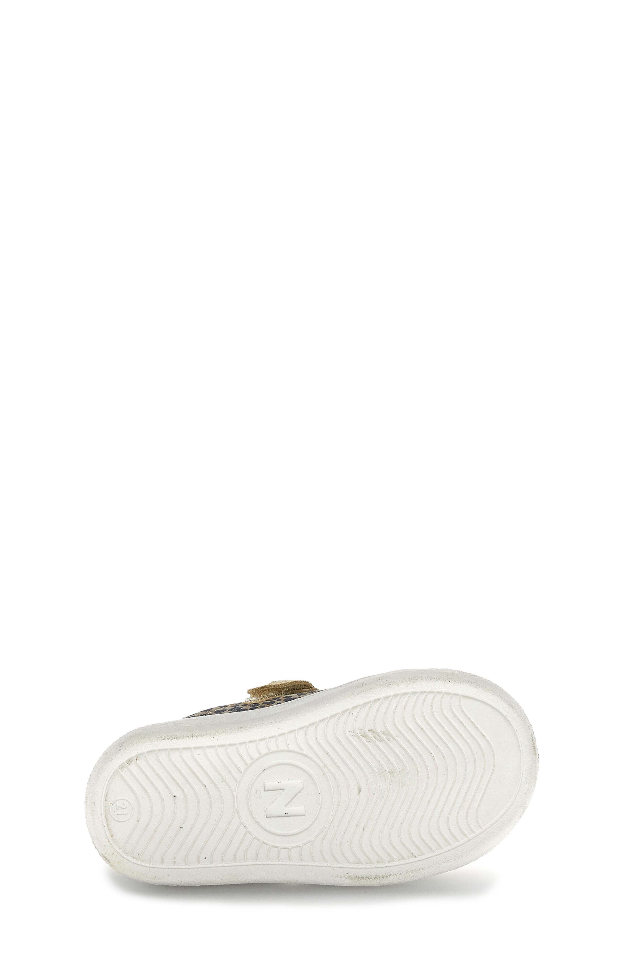 Kids' Pinn Zip Leather Sneaker, Alternate, color, BEIGE/ KHAKI