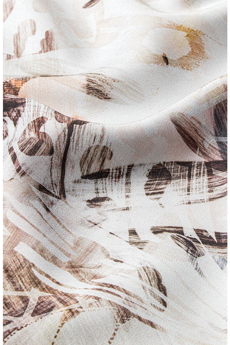 Maraya duvet cover, Alternate, color, Brown