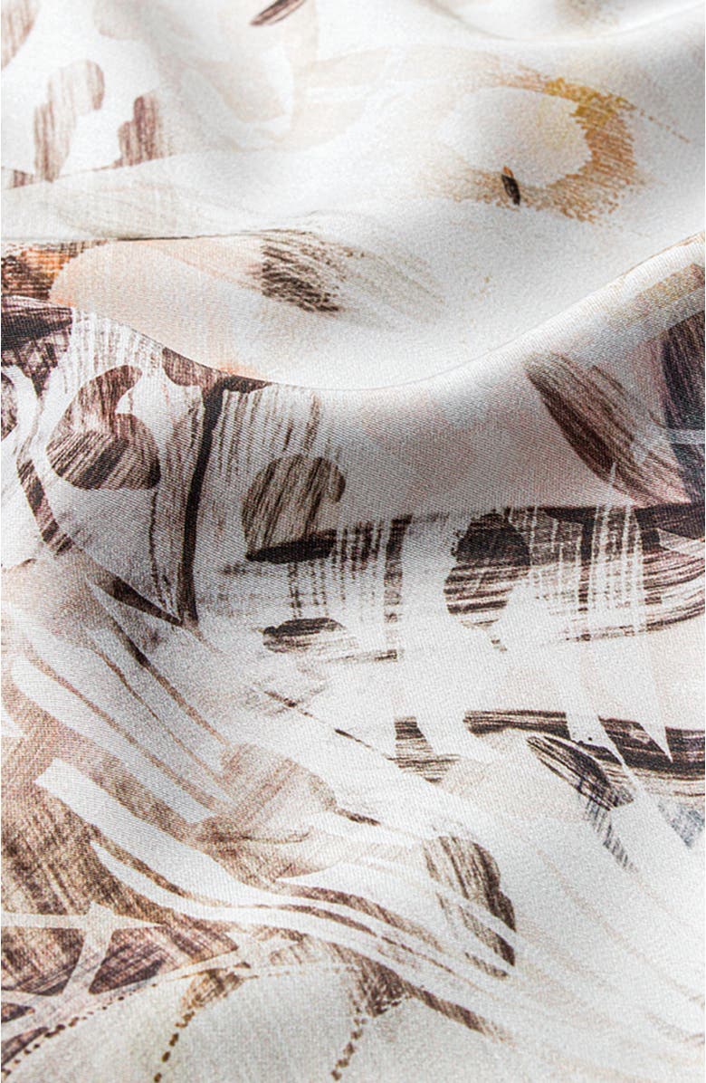 Togas Maraya duvet cover, Alternate, color, Brown