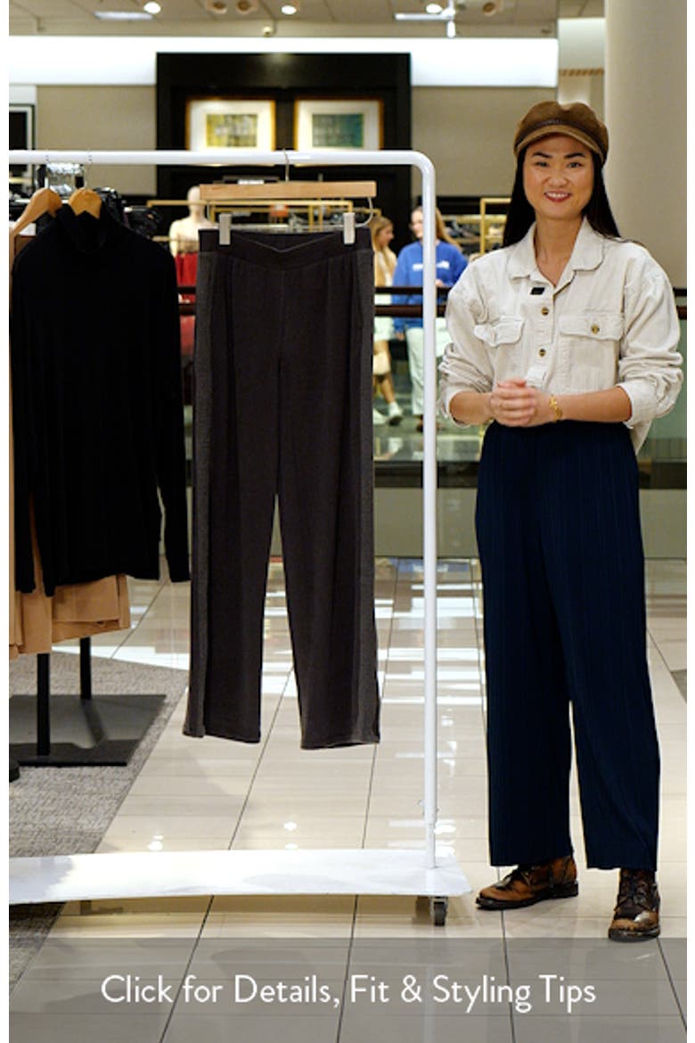 Malibu Collection® Brushed Fleece Track Pants video