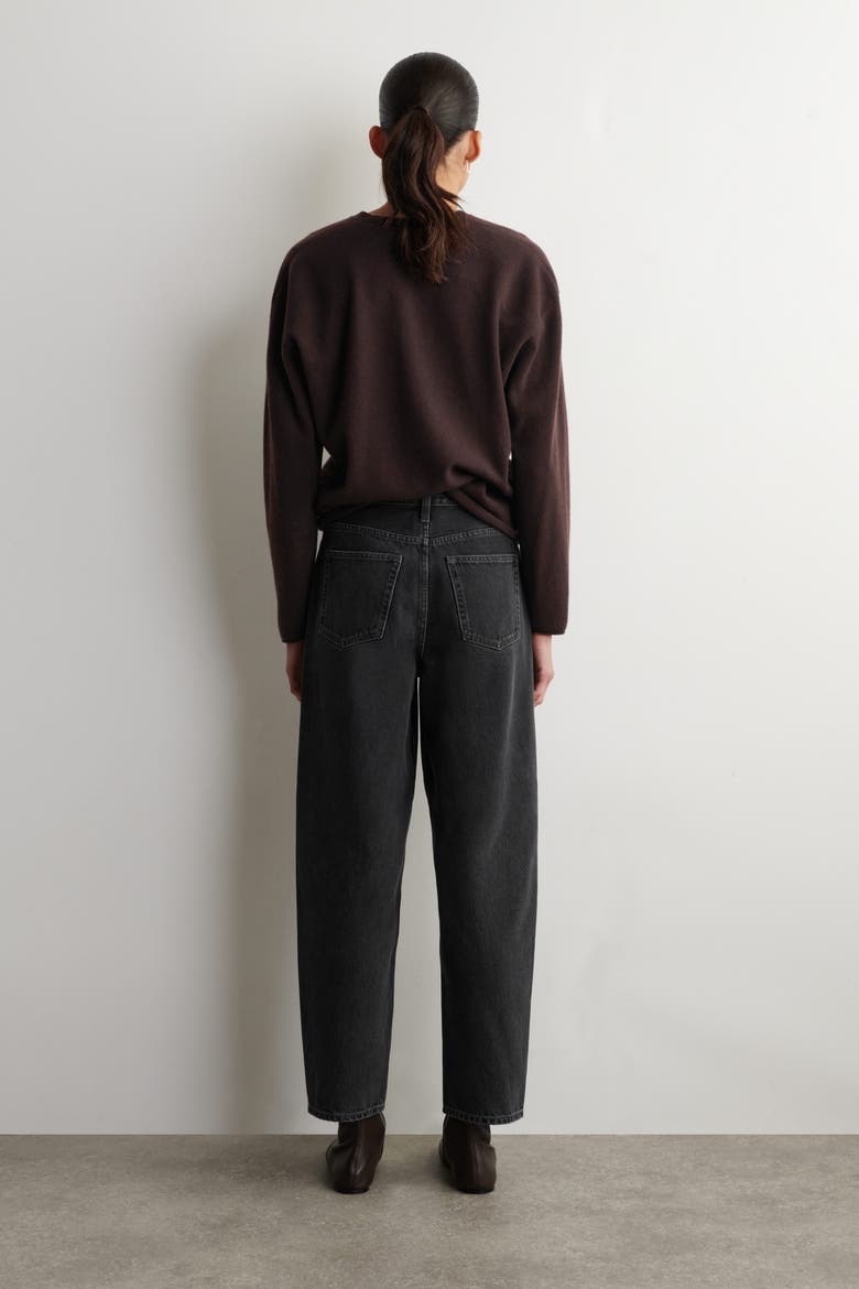 Arch Tapered Jeans, Alternate, color, BLACK