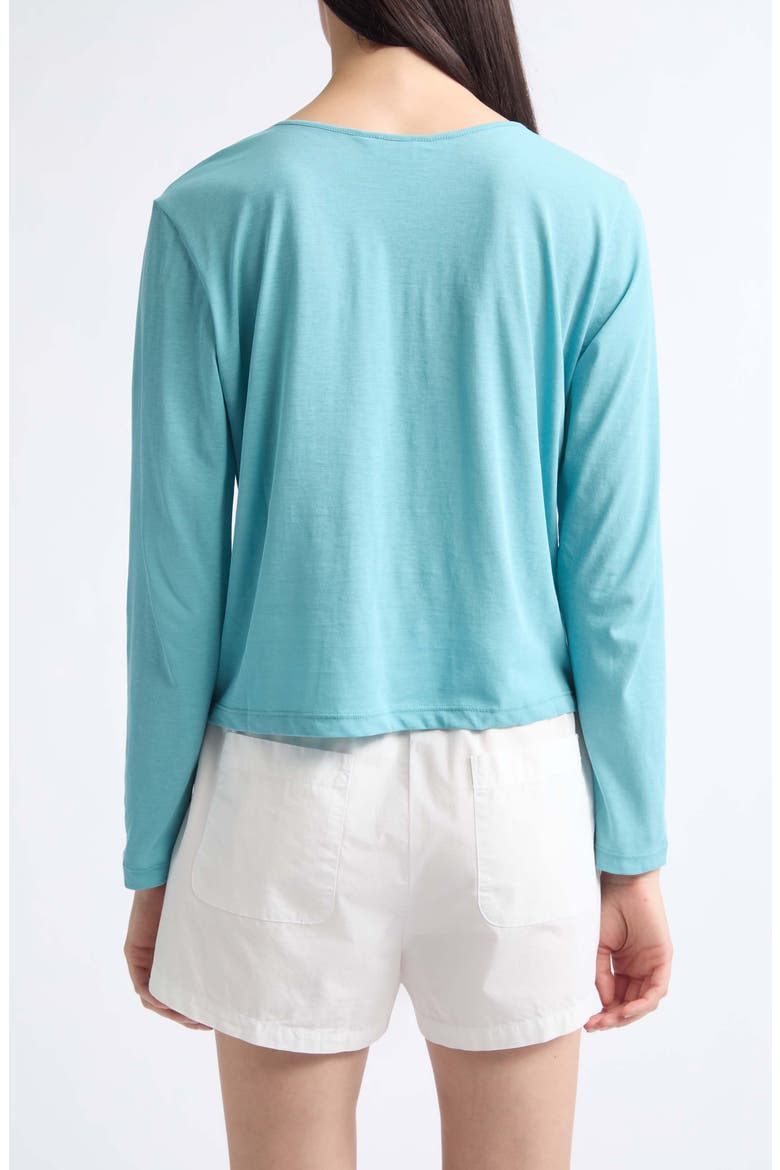 Milo Long Sleeve Cotton Jersey T-Shirt, Alternate, color, SKYE