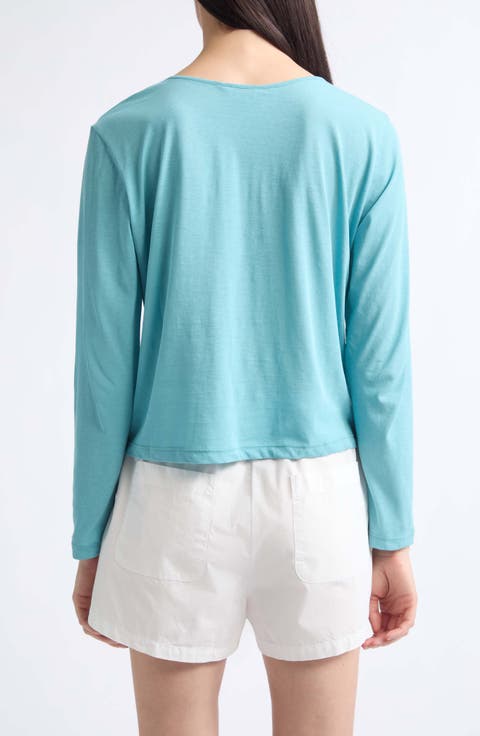 Milo Long Sleeve Cotton Jersey T-Shirt