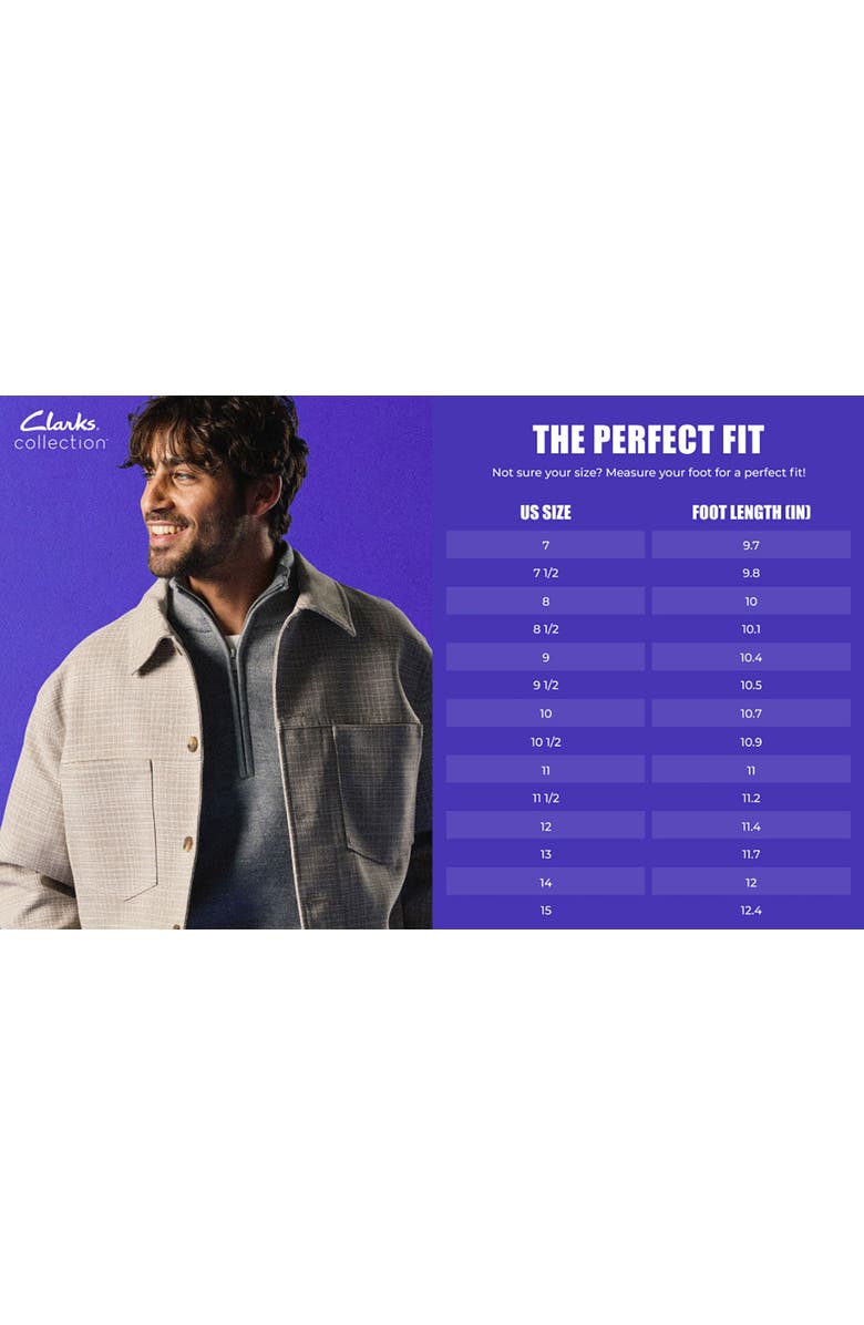 Clarks<sup>®</sup> Radcliff Plain Toe Derby, Alternate, color, Tan Leather