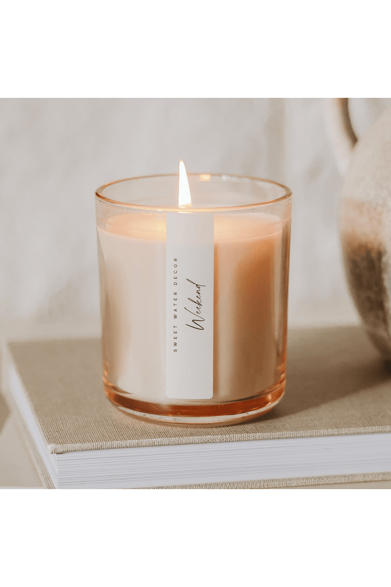 12oz Tinted Glass Jar Candle - Woods & Earthy Scents, Alternate, color, Weekend