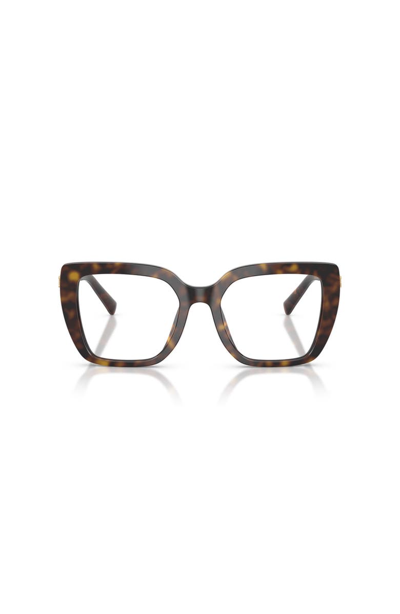 Dolce&Gabbana 53mm Square optical glasses, Alternate, color, Tortoise