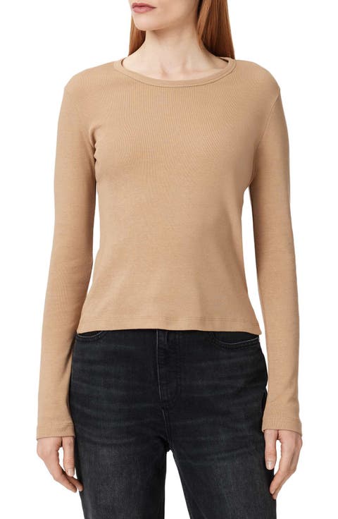 Stevie Long Sleeve Organic Cotton T-Shirt