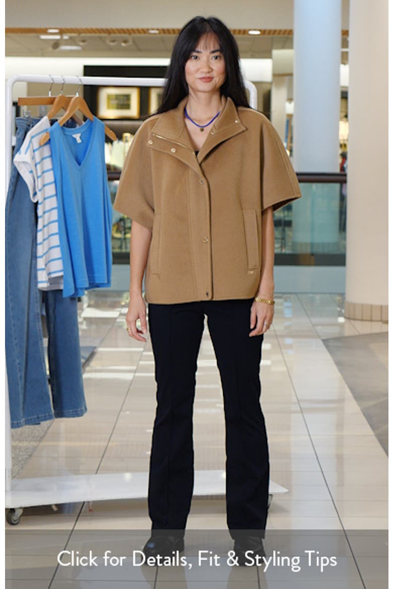 Double Face Wool Cape video