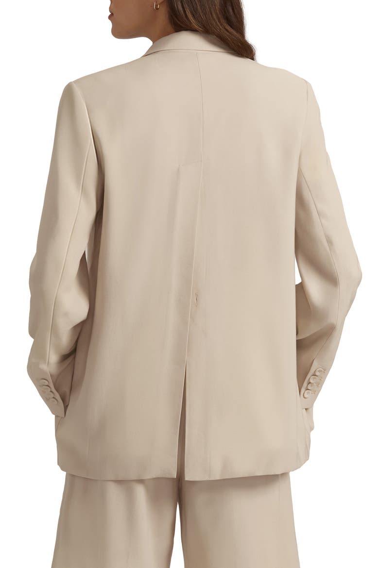 The Alexis Longline Blazer, Alternate, color, FRENCH OAK